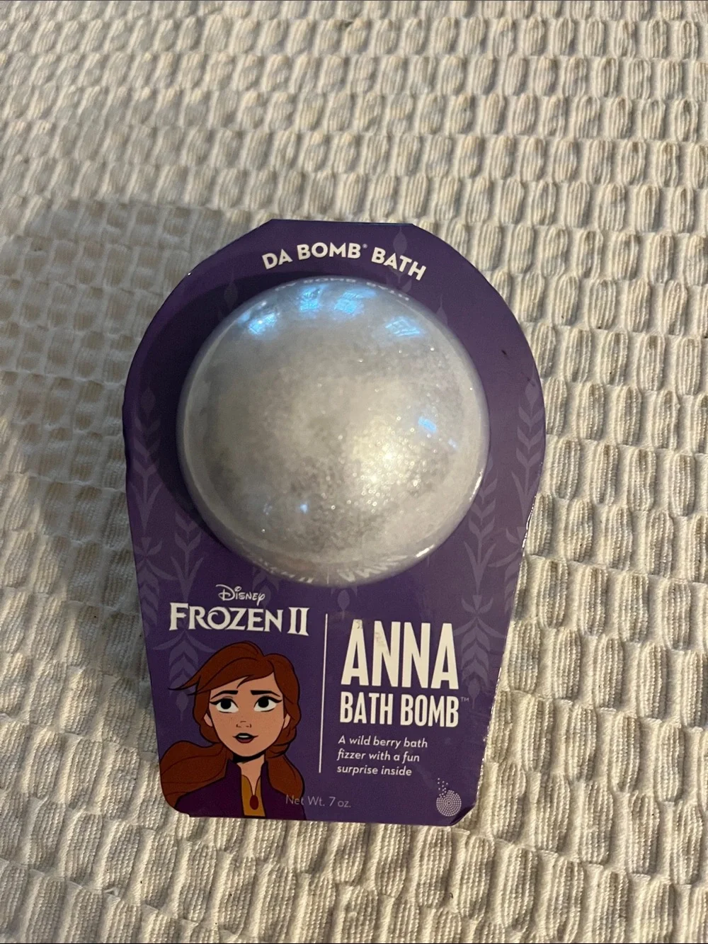 Anna Bath Bomb by — White Fizzy Soak